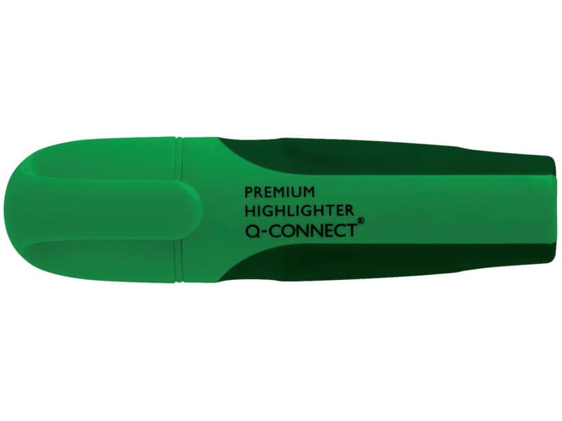 Evidenziatore Q-Connect 2-5 mm verde scuro KF16101