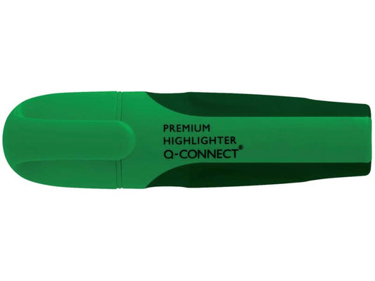Evidenziatore Q-Connect 2-5 mm verde scuro KF16101