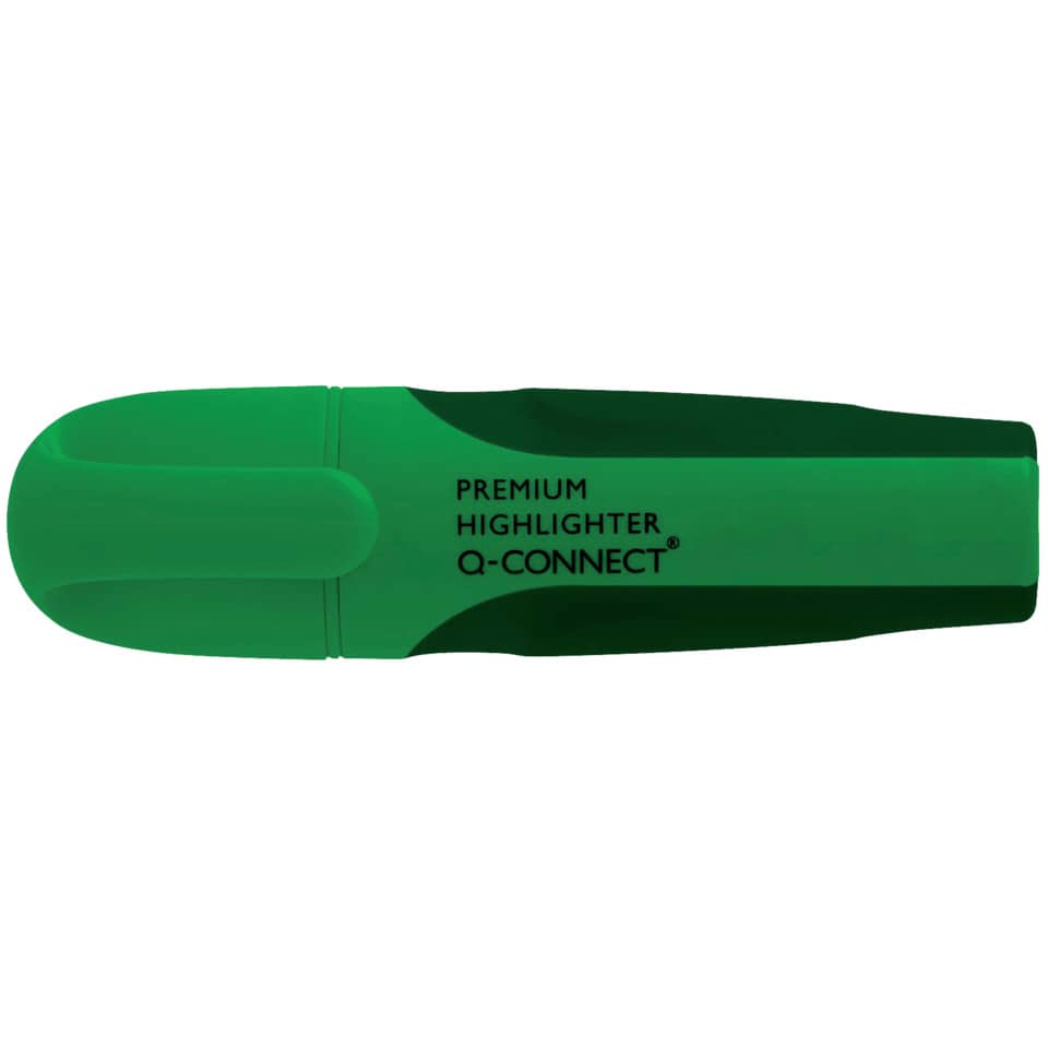 Evidenziatore Q-Connect 2-5 mm verde scuro KF16101