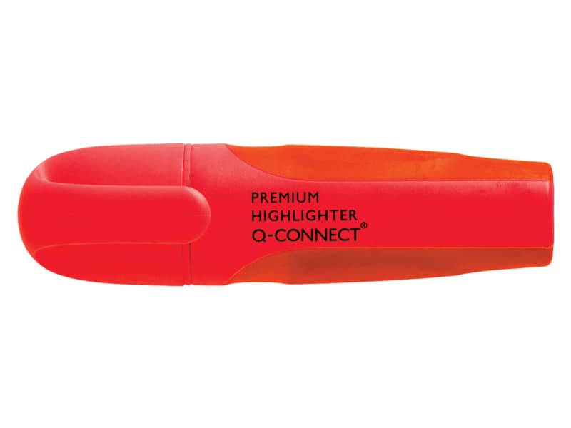 Evidenziatore Q-Connect 2-5 mm rosso  KF16102
