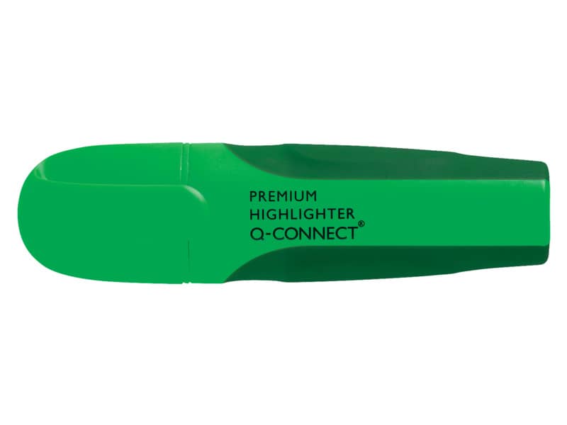Evidenziatore Q-Connect 2-5 mm verde  KF16037