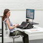 Postazione di lavoro Fellowes Lotus™ RT Sit-Stand - singolo nero 8081501