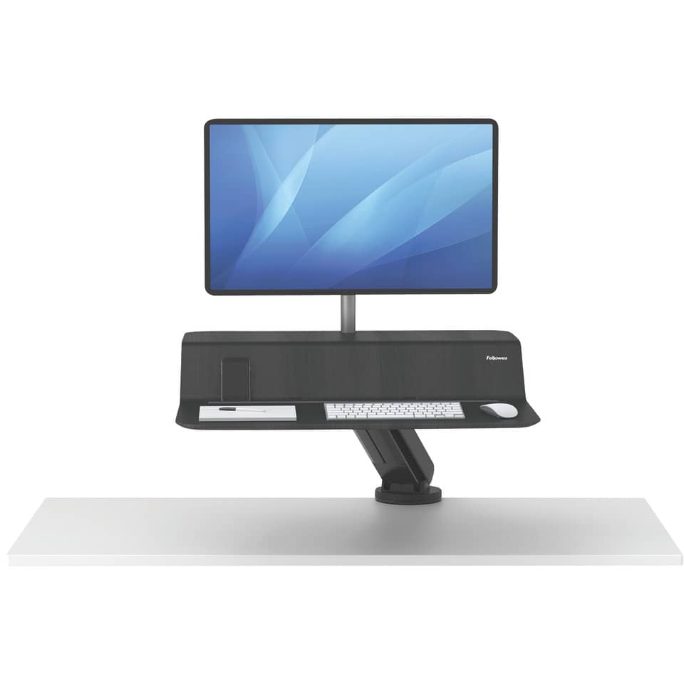 Postazione di lavoro Fellowes Lotus™ RT Sit-Stand - singolo nero 8081501
