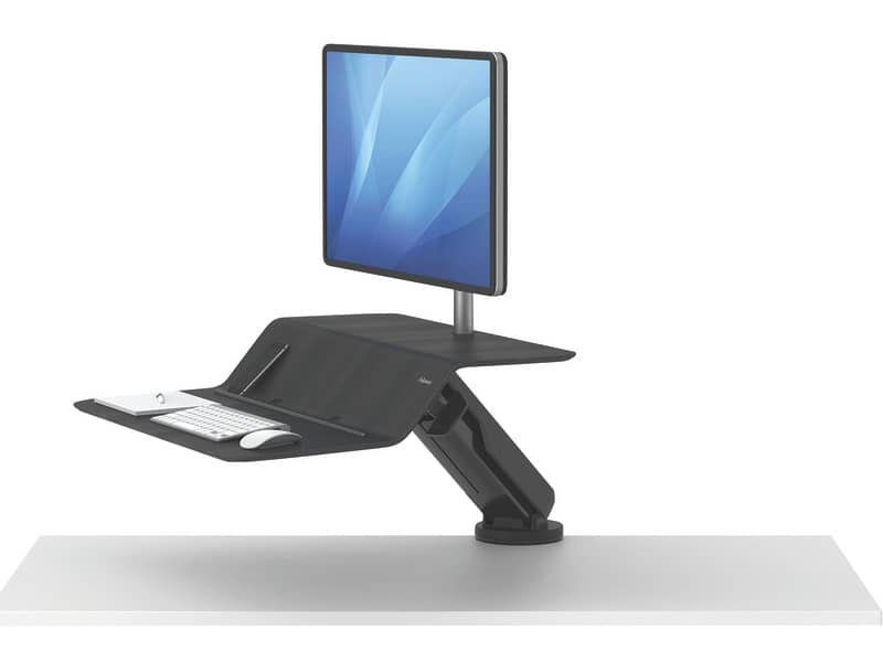 Postazione di lavoro Fellowes Lotus™ RT Sit-Stand - singolo nero 8081501