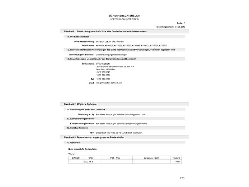 Salviette di pulizia schermi Q-Connect TFT+LCD senza alcool barattolo da 100 - KF04501A