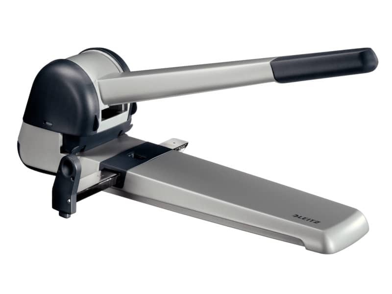 Superperforatore a 2 fori Leitz 5182 in metallo grigio fino a 250 fogli 51820184