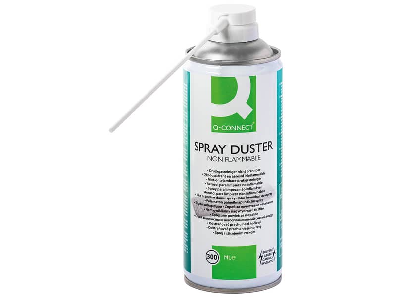 Aria compressa spray per pulizia Q-Connect non infiammabile 300 ml KF04505