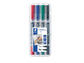 Marcatori doppia punta Staedtler Lumocolor permanent duo 348 assortiti astuccio da 4 pezzi - 348 WP4