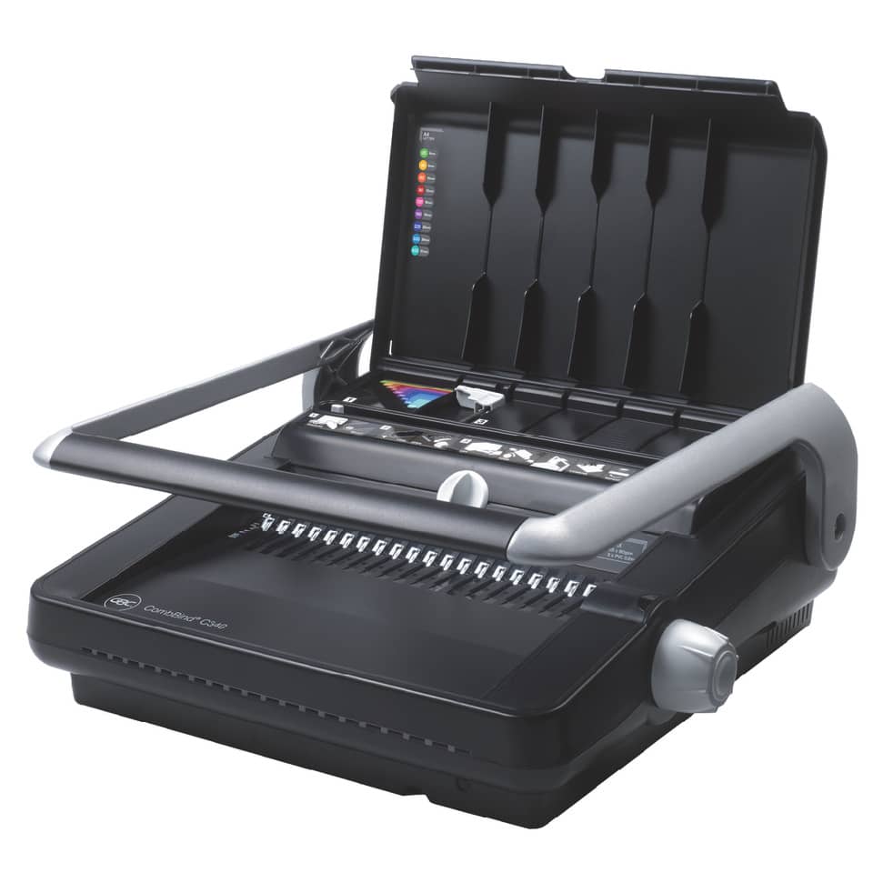 Rilegatrice a dorsi plastici GBC CombBind C340 nero 4400420
