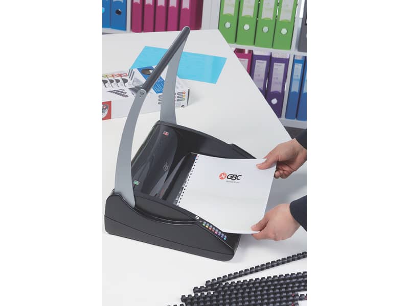 Rilegatrice a dorsi plastici GBC CombBinb® C200 nero 4401845