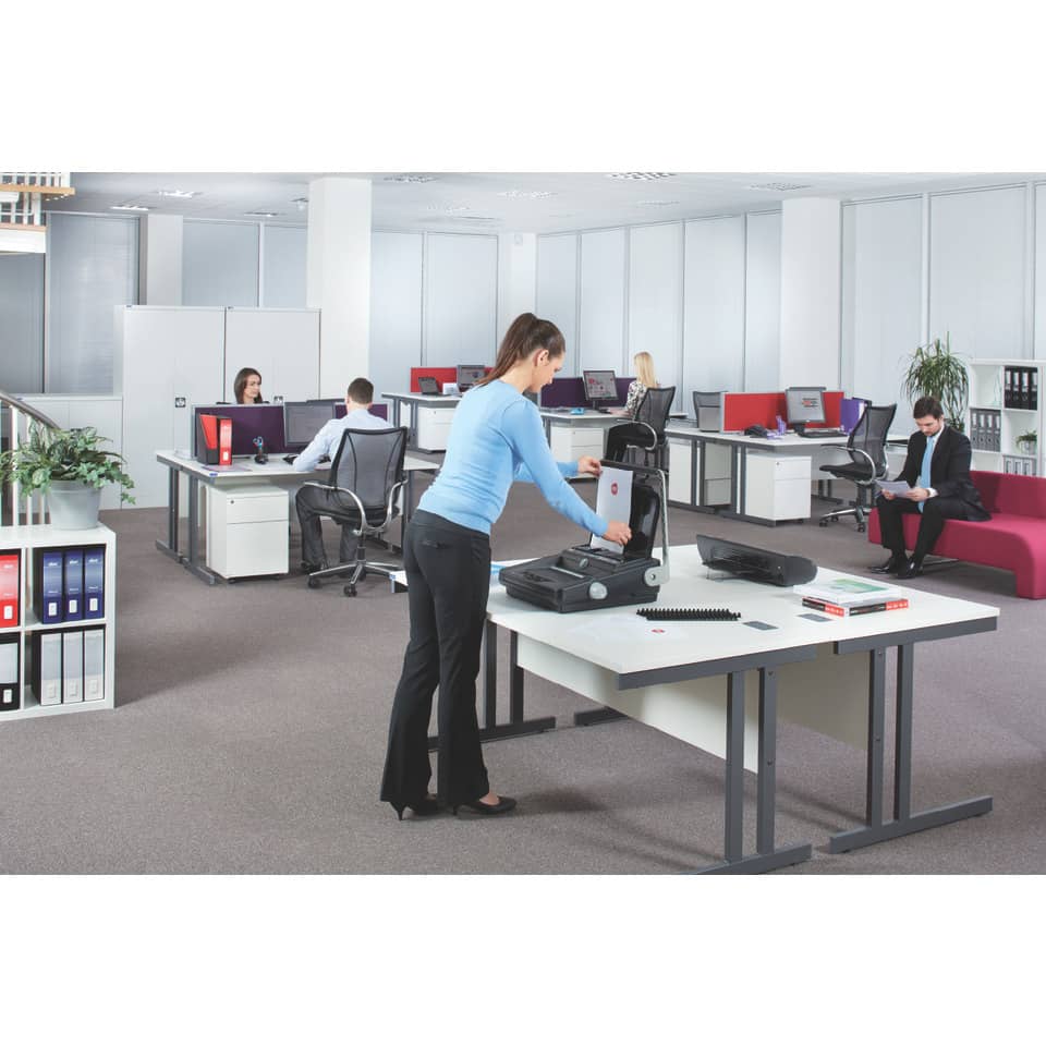 Rilegatrice a dorsi plastici GBC CombBind C340 nero 4400420