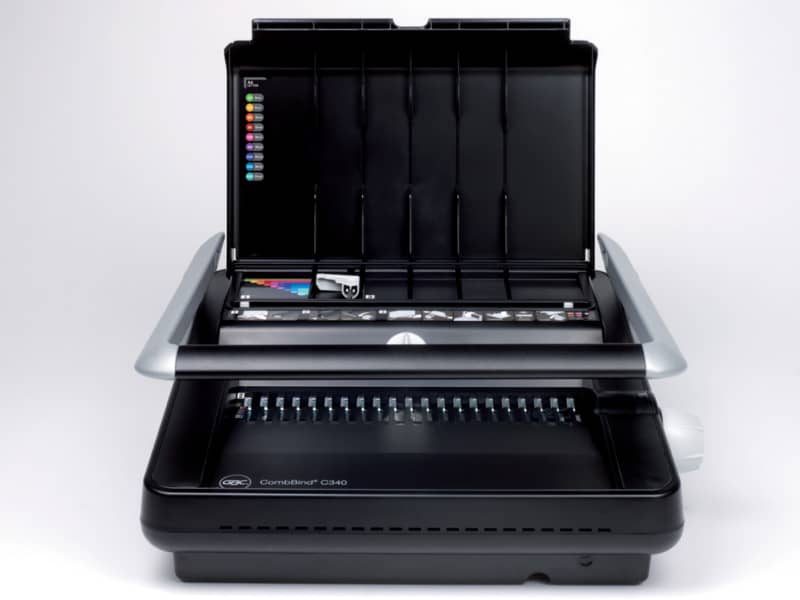 Rilegatrice a dorsi plastici GBC CombBind C340 nero 4400420