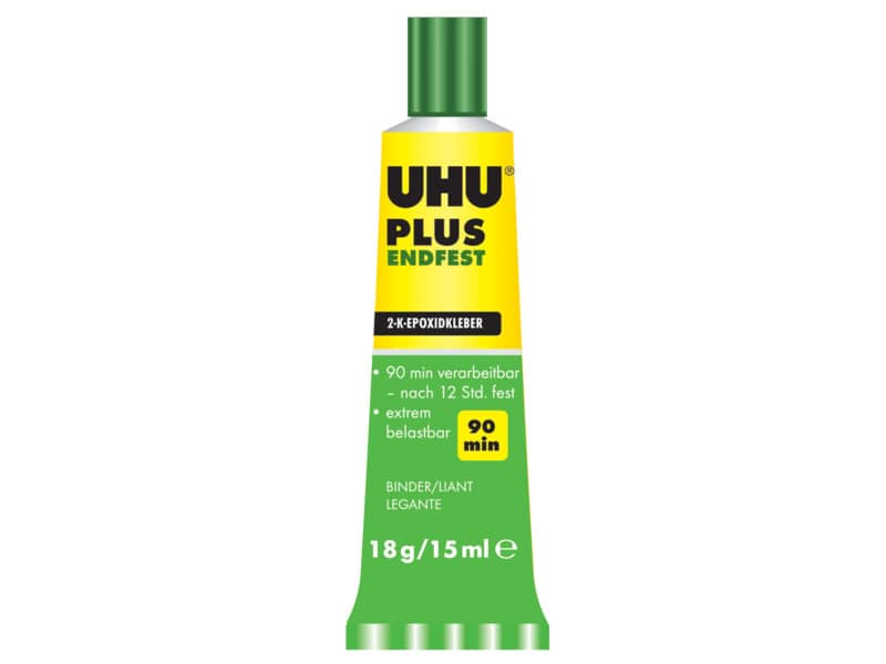 Colla bicomponente Uhu Plus Endfest 2x15 ml D9249