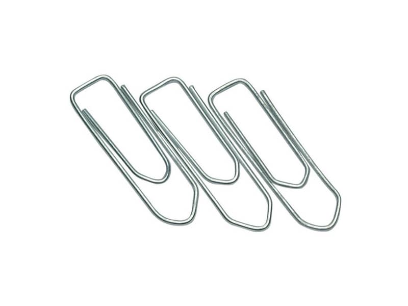 Fermagli Q-Connect filo di acciaio nichelato 32 mm conf. da 100 - KF01312