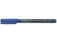 Penna a punta sintetica Staedtler Lumocolor permanent pen 318 F blu 318-3