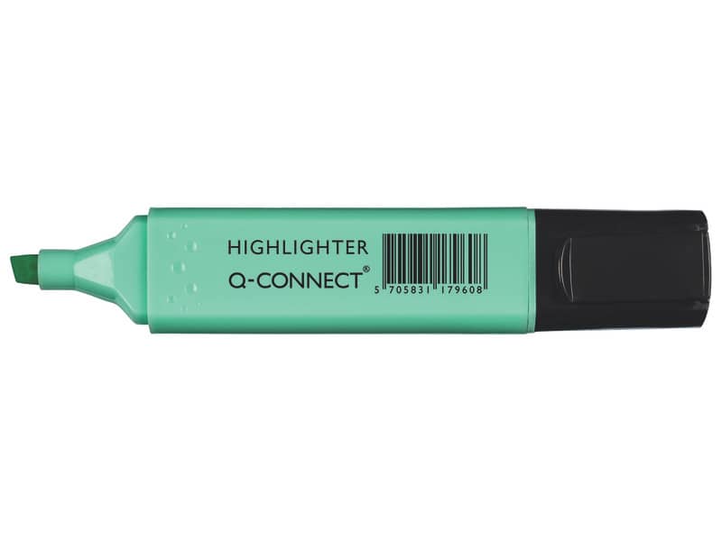 Evidenziatore Pastel Q-Connect 1,5-2 mm blu KF17960
