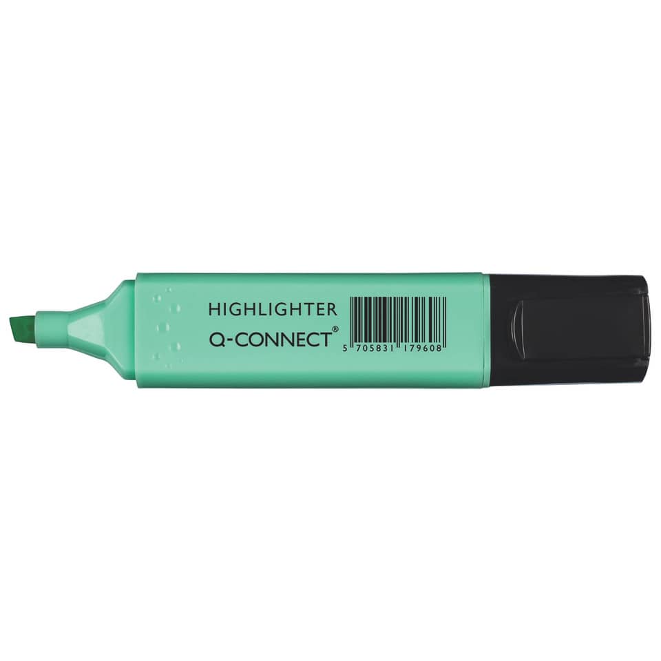 Evidenziatore Pastel Q-Connect 1,5-2 mm blu KF17960