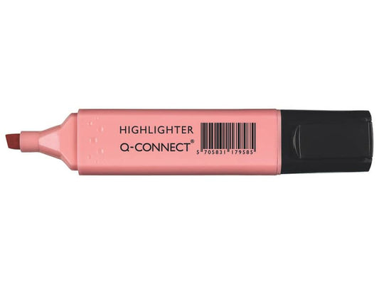 Evidenziatore Pastel Q-Connect 1,5-2 mm rosa KF17958