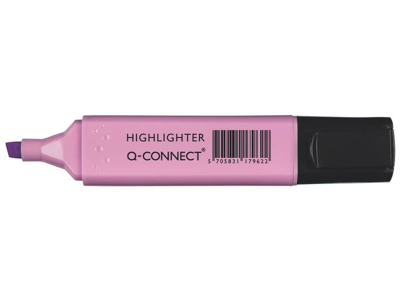 Evidenziatore Pastel Q-Connect 1,5-2 mm viola KF17962