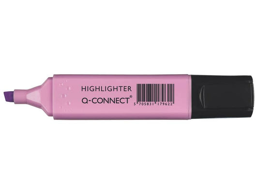 Evidenziatore Pastel Q-Connect 1,5-2 mm viola KF17962