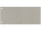Separatore per archivio con due fori Q-Connect 24x10,5 cm 190 g/m² grigio conf. da 100 - KF00513