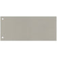 Separatore per archivio con due fori Q-Connect 24x10,5 cm 190 g/m² grigio conf. da 100 - KF00513