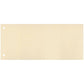 Separatore per archivio con due fori Q-Connect 24x10,5 cm 190 g/m² cuoio conf. da 100 - KF00514