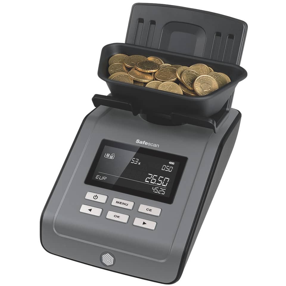 Bilancia conta denaro Safescan 6165 nero  131-0573