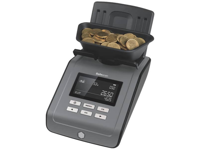 Bilancia conta denaro Safescan 6165 nero  131-0573