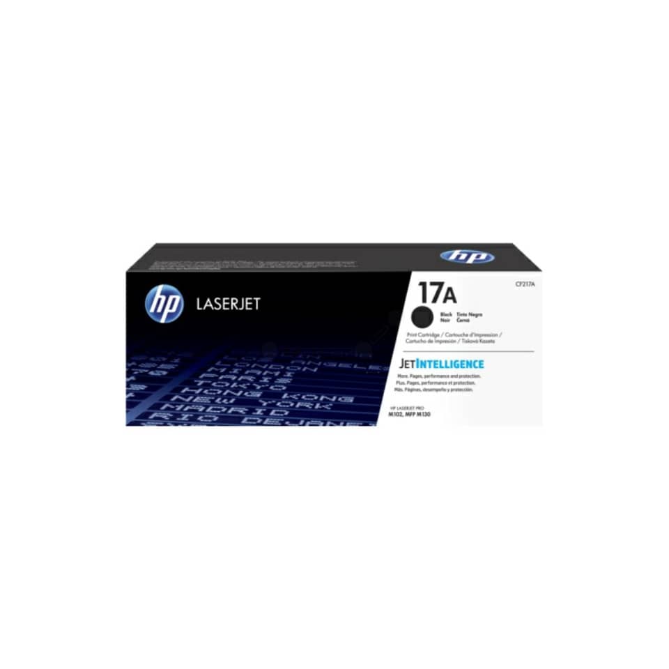 Toner 17A HP nero  CF217A