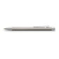 Penne a sfera a scatto Faber-Castell Neo Slim M metallo satinato 342120