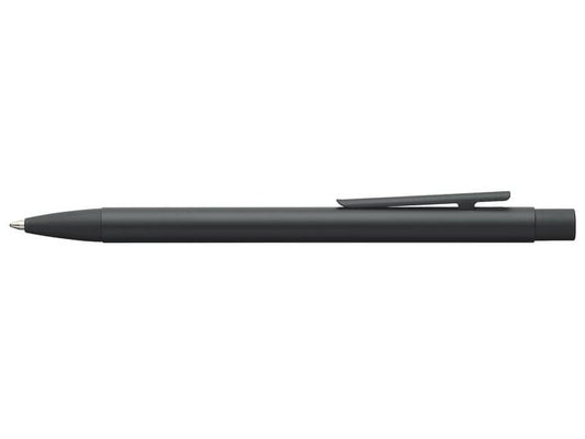 Penna a sfera a scatto Faber-Castell Neo Slim M nero laccato 342320