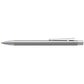 Penna a sfera a scatto Faber-Castell Neo Slim M metallo cromato 342020