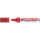 Marcatore permanente edding 500 punta scalpello 2-7 mm rosso 4-500002