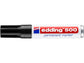Marcatore permanente edding 500 punta scalpello 2-7 mm nero 4-500001