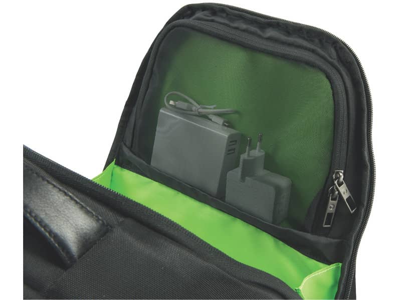 Zaino portacomputer Leitz Smart Traveller 13,3" poliestere 2 scomparti nero - 60870095