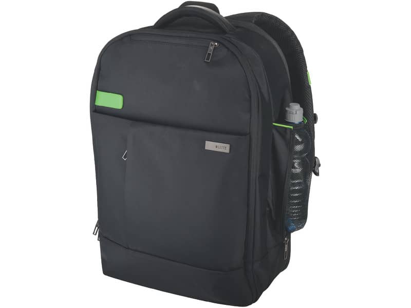 Zaino portacomputer Overnight 17" Leitz Smart Traveller in poliestere nero 60880095