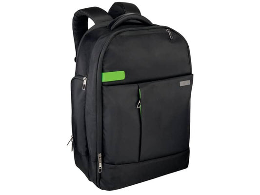 Zaino portacomputer Overnight 17" Leitz Smart Traveller in poliestere nero 60880095