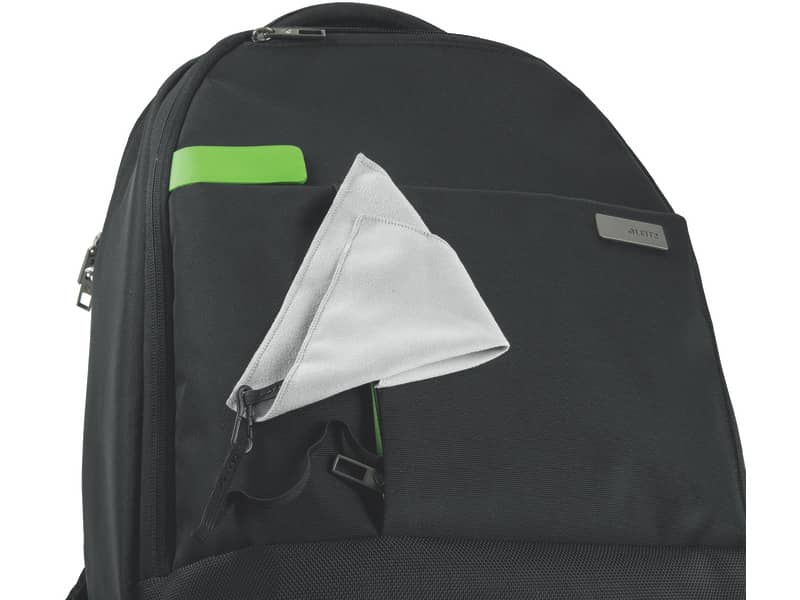 Zaino portacomputer Leitz Smart Traveller 13,3" poliestere 2 scomparti nero - 60870095