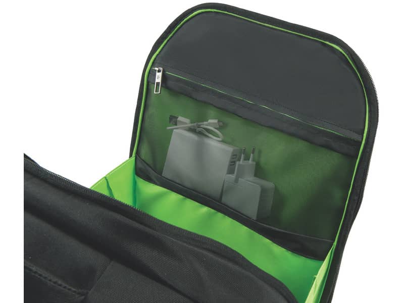 Zaino portacomputer Overnight 17" Leitz Smart Traveller in poliestere nero 60880095