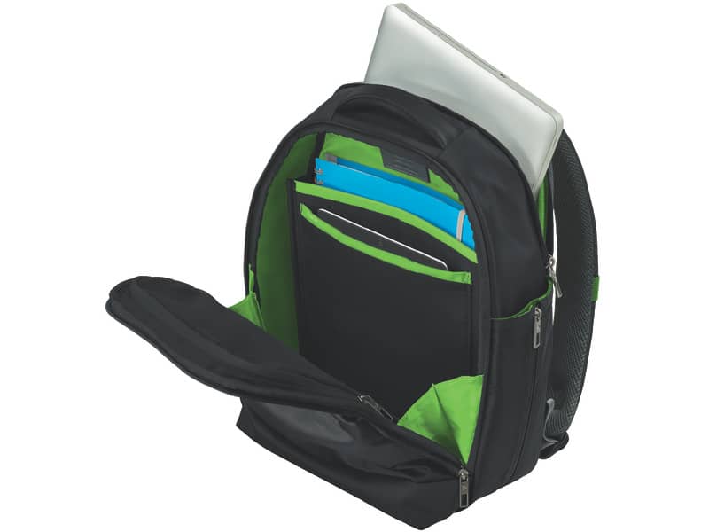 Zaino portacomputer Leitz Smart Traveller 13,3" poliestere 2 scomparti nero - 60870095