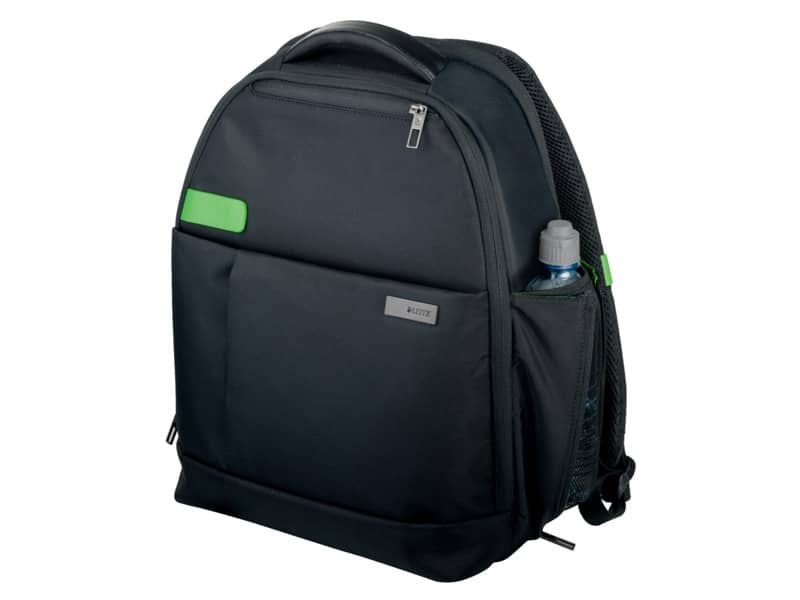 Zaino portacomputer Leitz Smart Traveller 13,3" poliestere 2 scomparti nero - 60870095