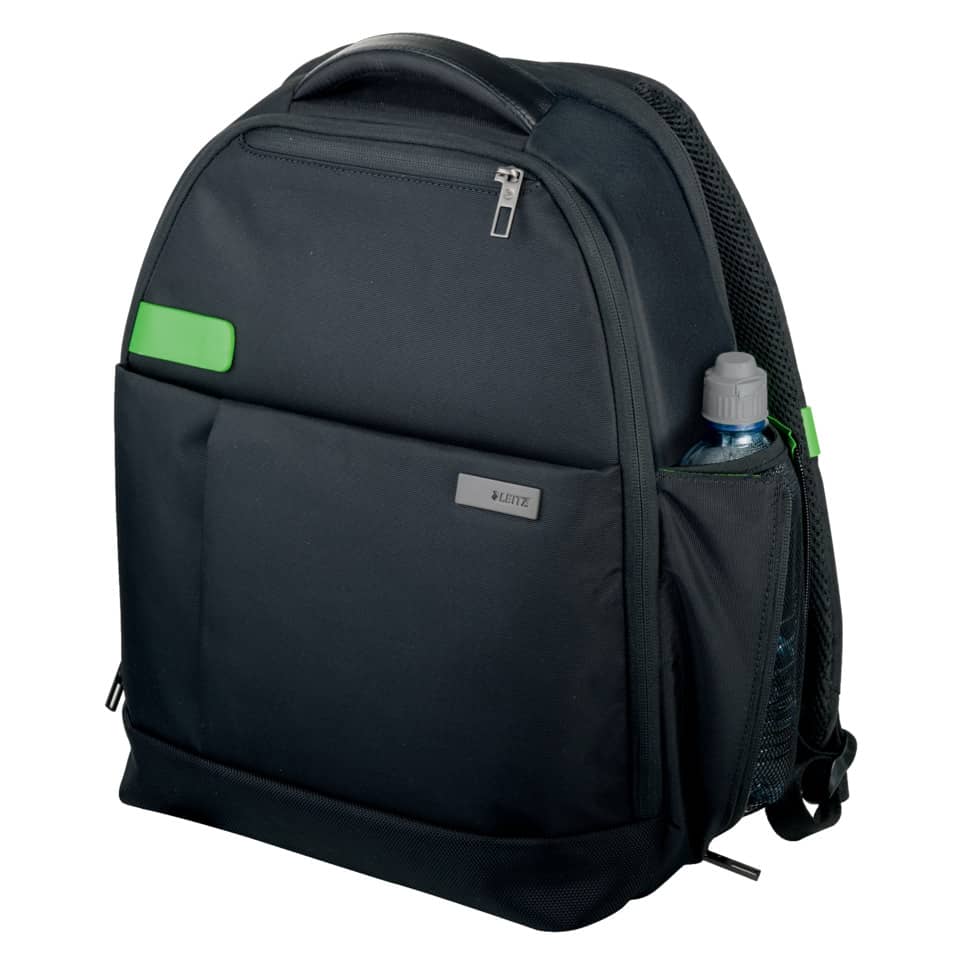 Zaino portacomputer Leitz Smart Traveller 13,3" poliestere 2 scomparti nero - 60870095