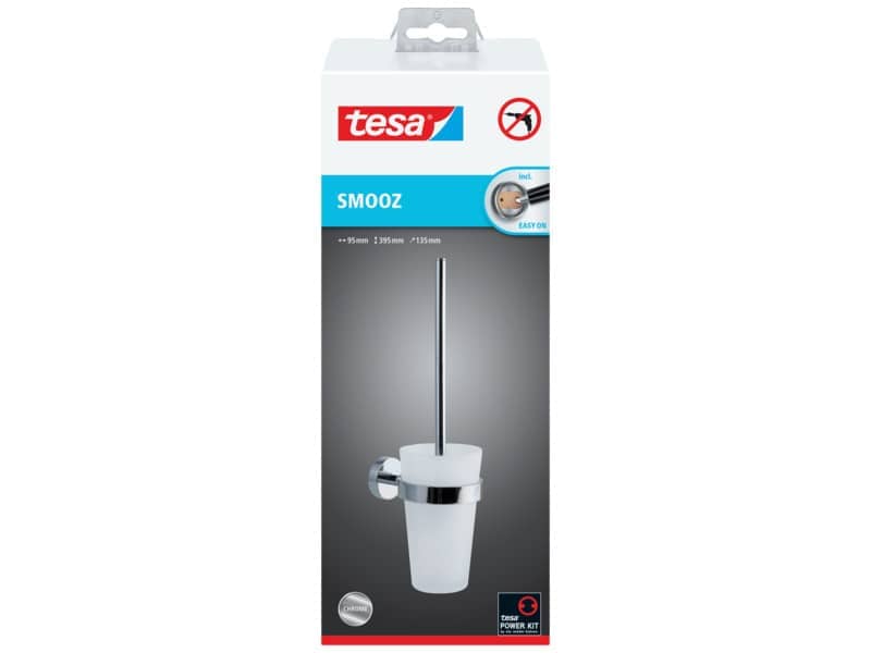 Portascopino WC tesa Smooz rimovibile e riutilizzabile 40316-00000-00