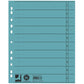 Separatore per archivio con perforazione universale Q-Connect 24x30 cm 230 g/m² blu  conf. da 100 - KF02786