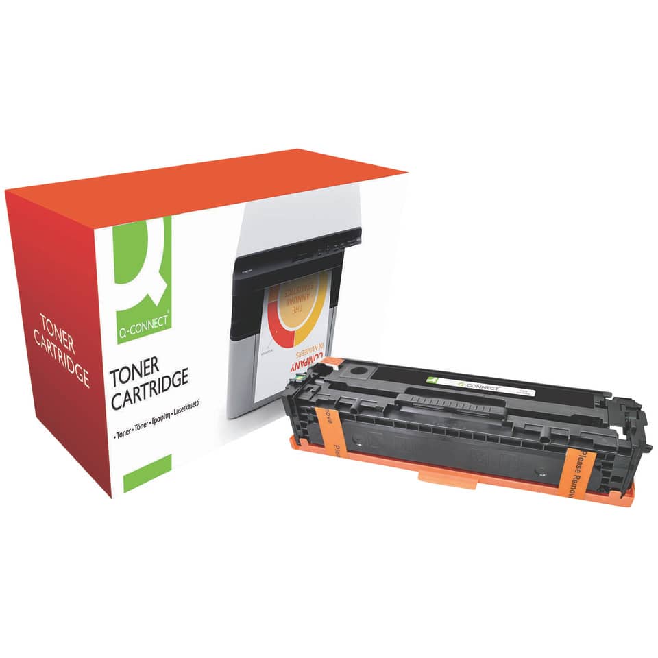 Toner Q-Connect compatibile con HP CE320A - nero KF15153