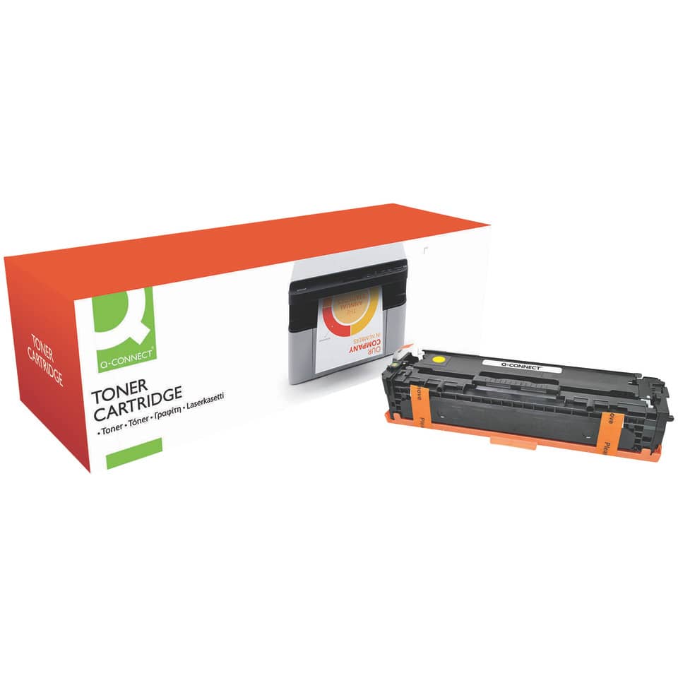 Toner Q-Connect compatibile con HP CF212A - giallo KF16492