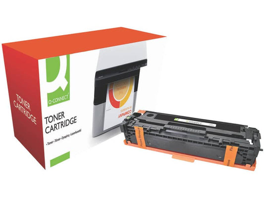 Toner Q-Connect compatibile con HP CB540A - nero KF10821