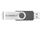 Chiavetta USB Q-Connect High Speed 2.0 nero 32 GB con cappuccio di protezione KF76970