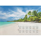 Blocco calendario DURABLE 570x410 mm 25 ff stampa a fantasia spiaggia tropicale 732115